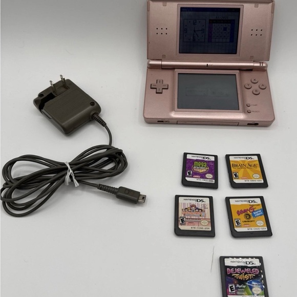 Nintendo DS Lite Rose Handheld Console